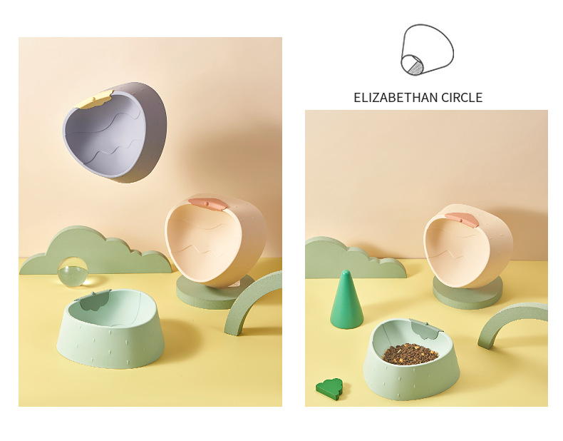 2021新款萌趣可爱宠物碗 草莓宠物碗 设计猫碗狗碗详情6