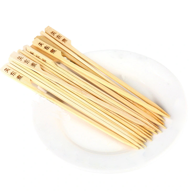 关东煮青皮竹签烧烤签子竹串批发青皮圆杆铁炮串详情11