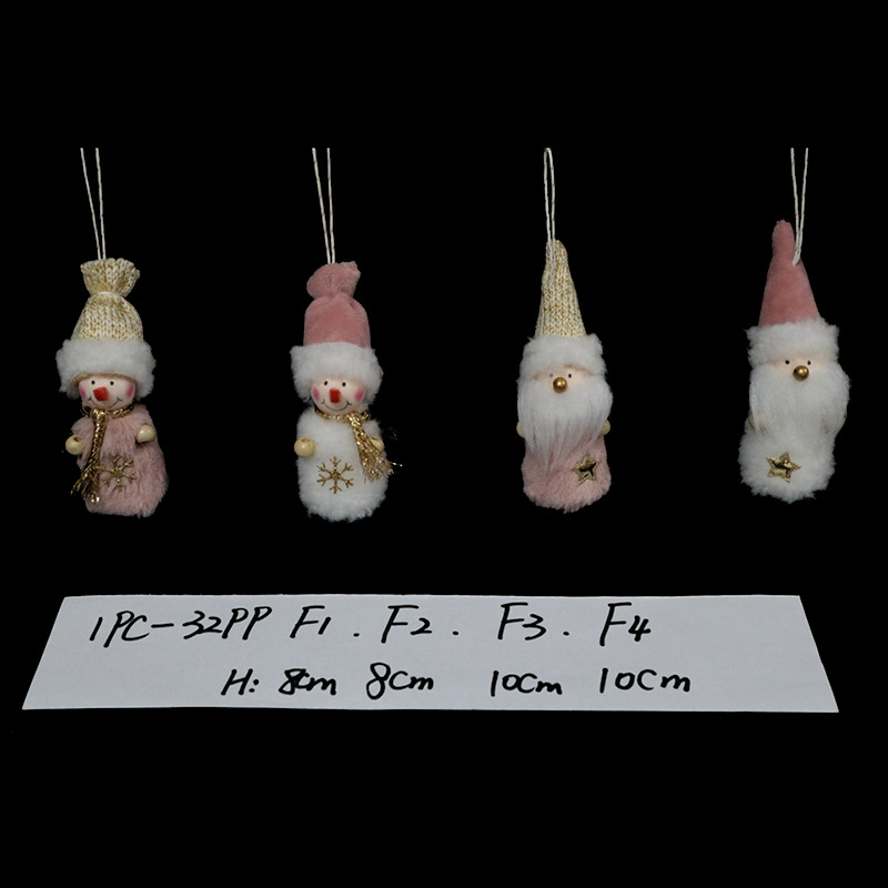 2023 Christmas pendants: Elf, Old Man, Snowman, multiple combinations, creative and cute European best-selling scene arrangements pic 1