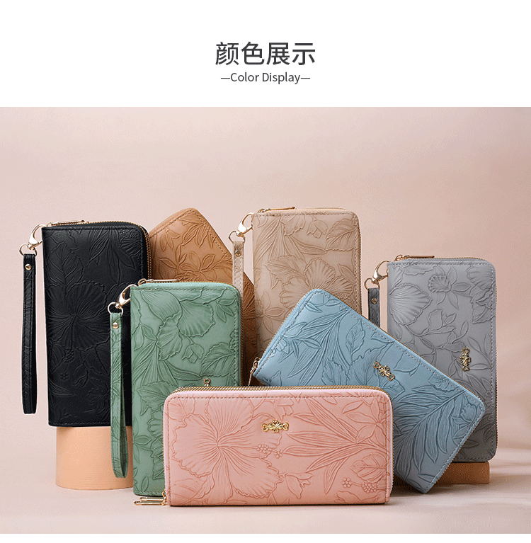 钱包女士新款wallet时尚长款大容量手拿包高级感好质量长款钱夹详情20