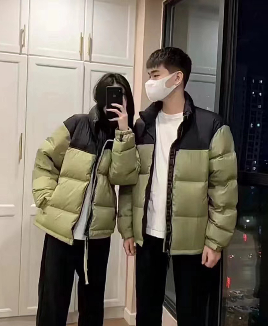 现货北脸面TNF1996羽绒服350克90绒芯片美版700刺绣男女款外套潮详情13