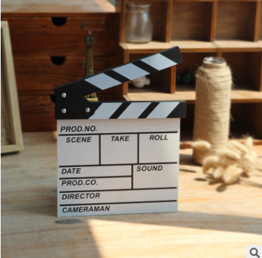 zakka creative wooden production board, director board, movie board, and wooden shooting props and ornaments pic 29