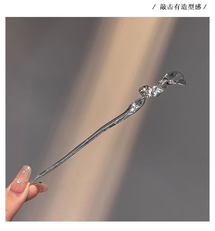 发簪新中式清冷感女高级感古风盘发簪子现代简约小众设计发钗头饰详情15