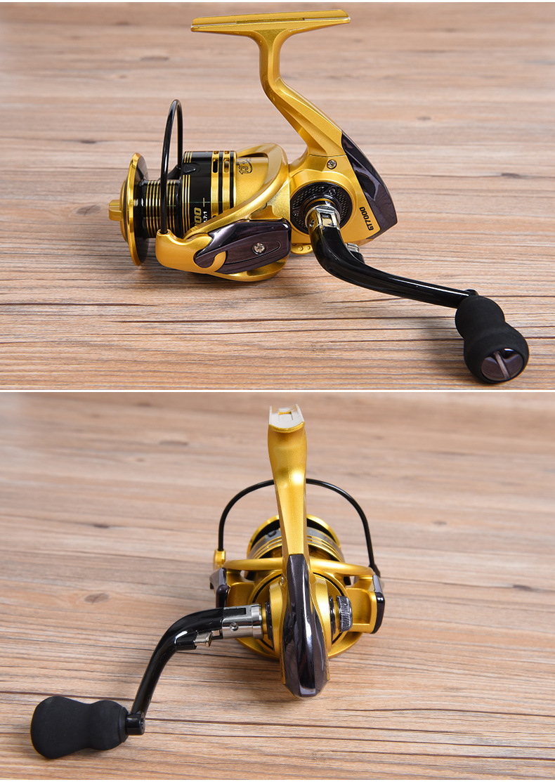 27600 LEO/ LeOU [GT Series Spinning Wheel Fishing Reel] Metal wire rocker arm gapless fishing reel and fishing gear pic 22