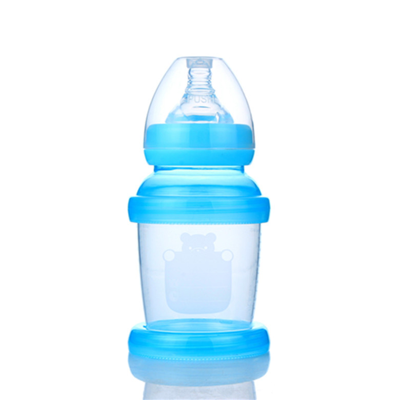 The milk storage cup can be stacked. The milk storage bottle can be kept fresh and leak-proof. The complementary food cup can be connected to a milk suction device. Breast milk storage can be OEM pic 2
