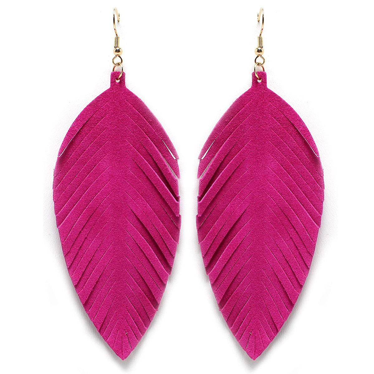 New cross-border earrings from Europe and America: Barbie pink best-selling set, rose red geometric versatile summer earrings for women with a vacation style pic 22