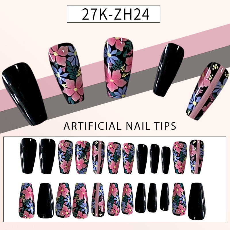 Wearable nail false nail patches are selling well in foreign trade. Wholesale and customization of the extended Barret nail art tool set for hot girls, exclusively for foreign trade pic 7