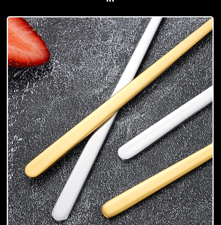 不锈钢小圆勺燕窝银耳勺子蜂蜜甜品婚礼伴手礼搅拌勺礼品勺咖啡勺详情10