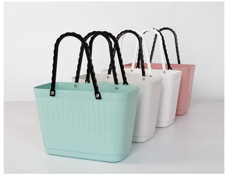Cesta de almacenamiento cesta de lavandería cesta de plástico para ropa sucia cesta de almacenamiento cesta de suministros venta directa de fábrica pic 28
