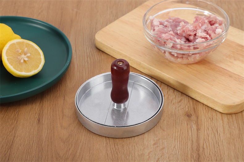 跨境家用厨房汉堡压肉器制作圆形肉饼压模具创意早餐制饼器批发详情8