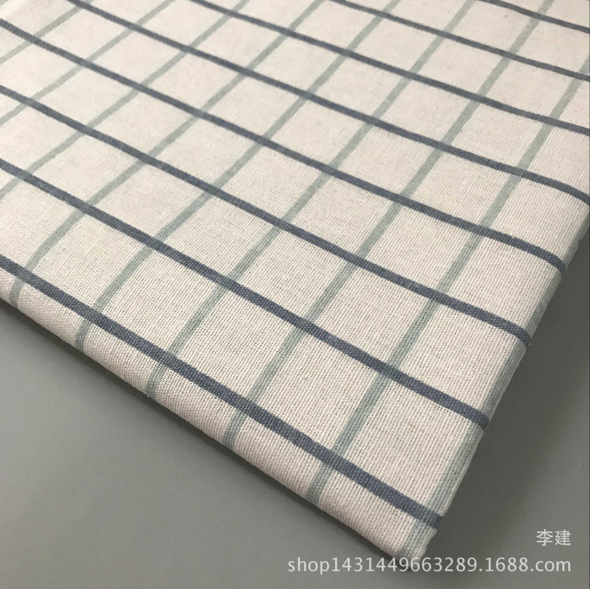 Jianxiang Textile Factory supplies linen printed Nordic-style tablecloths, cushions, aprons and storage bags, which can be made into PE film pic 49