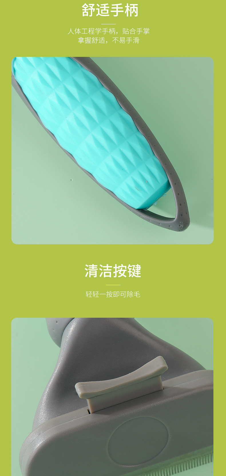 Pet thin combs, dog hair combs, large dog knotting knives, knotting and hair removal combs, cat and dog supplies pic 10