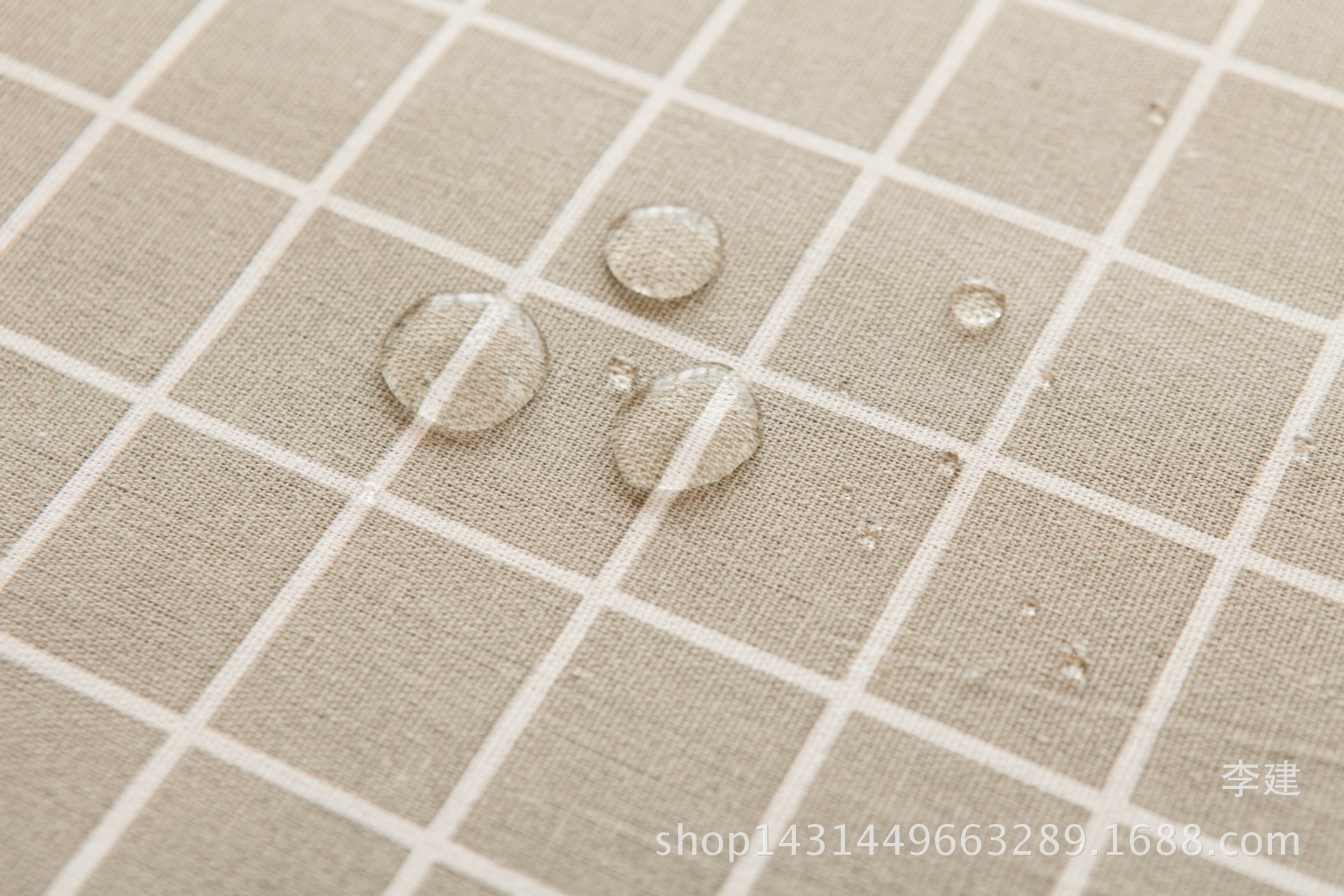 Jianxiang Textile Factory supplies linen printed Nordic-style tablecloths, cushions, aprons and storage bags, which can be made into PE film pic 66