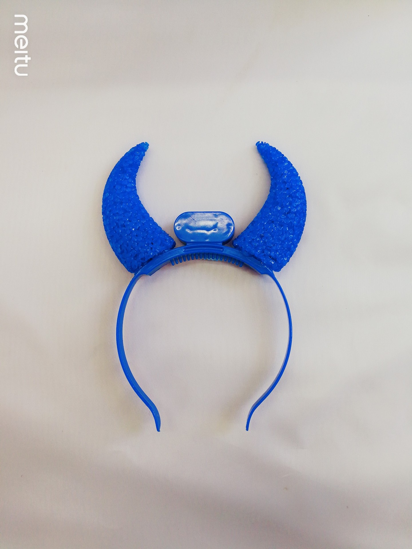 Classic and best-selling particle horn LED light-emitting headband particle horn headwear pic 2