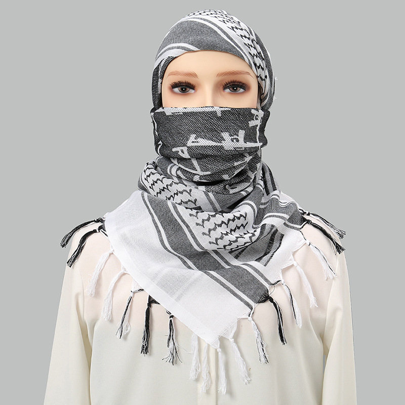 Best-selling Arab headscarves, camouflage special forces jacquard scarves, Arab square scarves, cs outdoor scarves, shawls pic 17