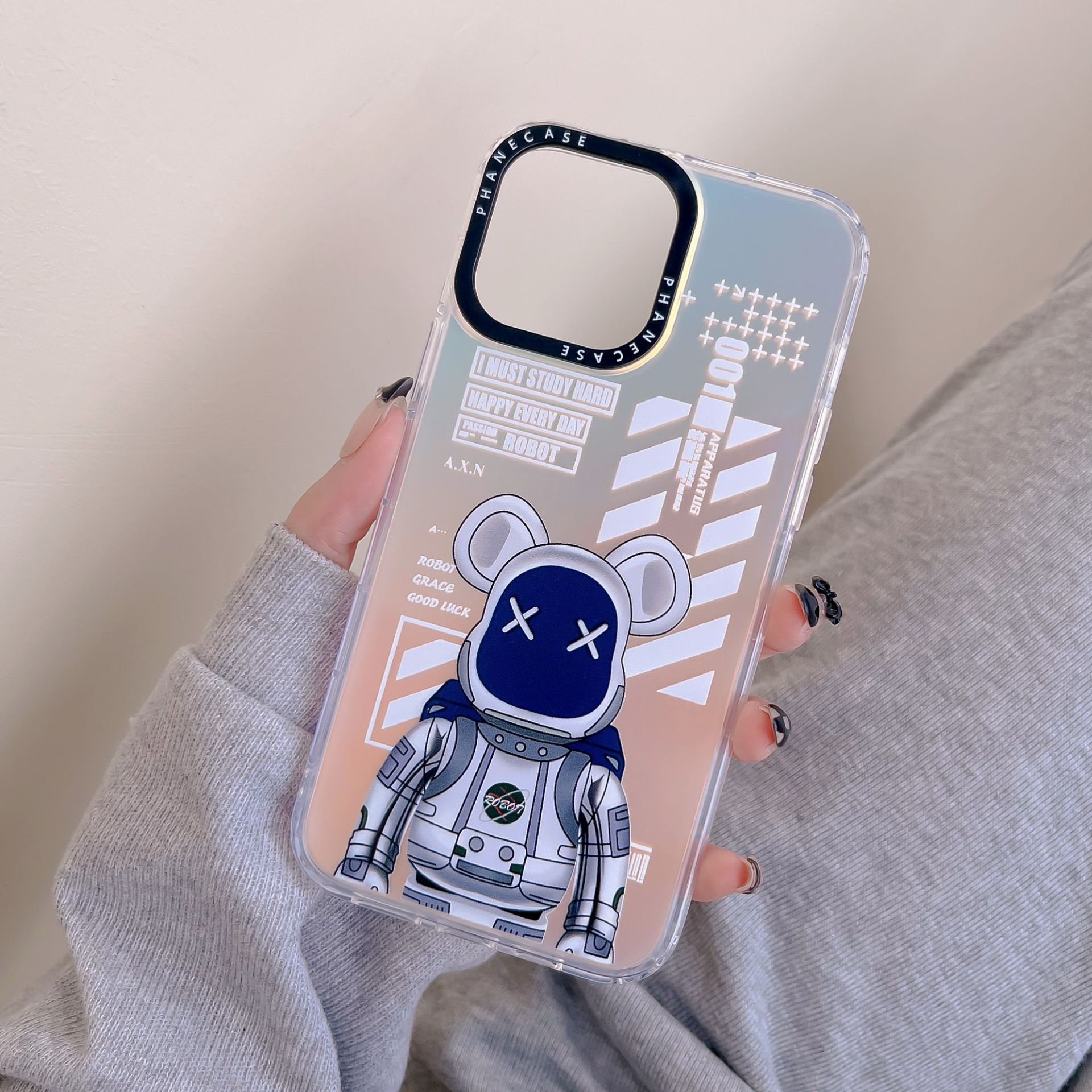 Laser Cartoon 14 is suitable for iPhone14Promax and iPhone 13Pro phone cases. 12 Personalized and 11 shockproof XSMAX pic 14