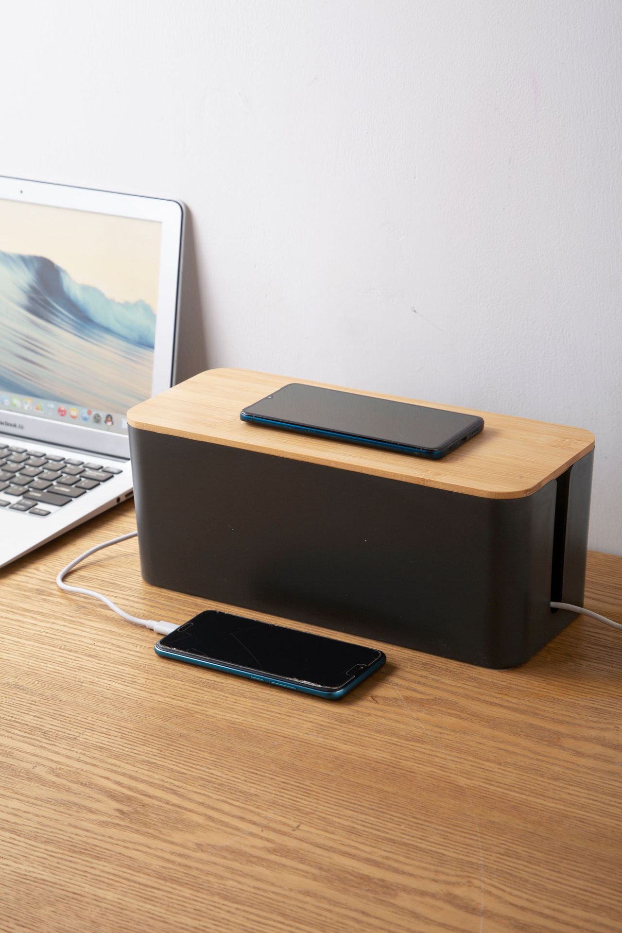 厂家直供塑料电线收纳盒电源插板电线盒集线盒插座数据线收纳盒详情7