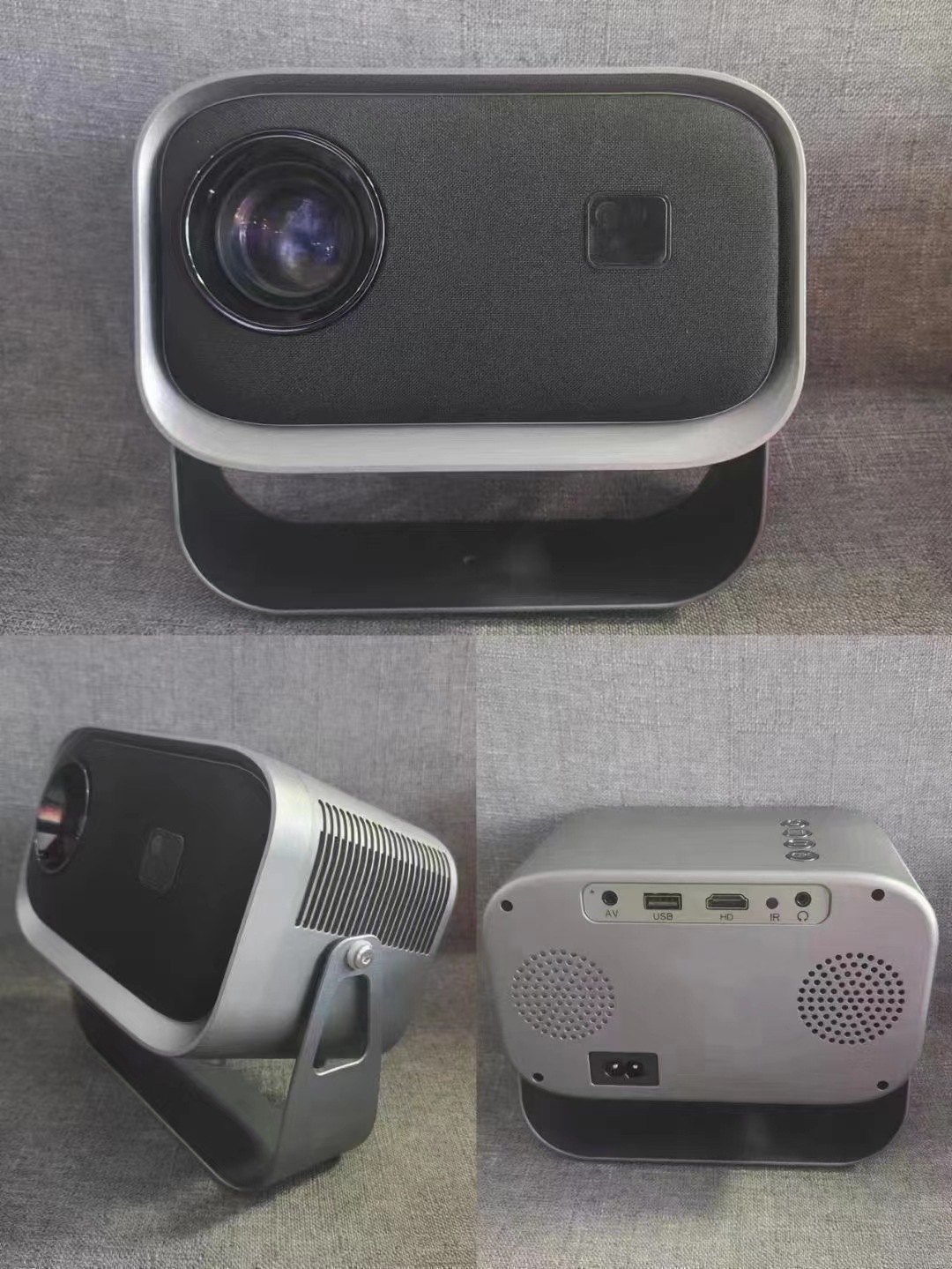 K6跨境云台投影仪小型高清家用智能便携式1080P家庭影院投影机详情10