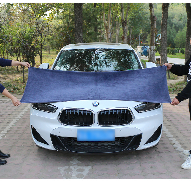 Wholesale car-washing special large car cleaning cloths, ultra-fine fiber absorbent thickened and enlarged car cleaning cloths, large car cleaning cloths pic 15