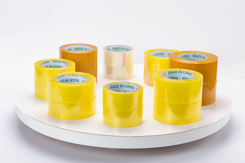 Wholesale of large quantities of wide adhesive tape, transparent tape, large rolls, full cases, sealing tape, yellow adhesive tape, express packaging tape, packaging pic 2