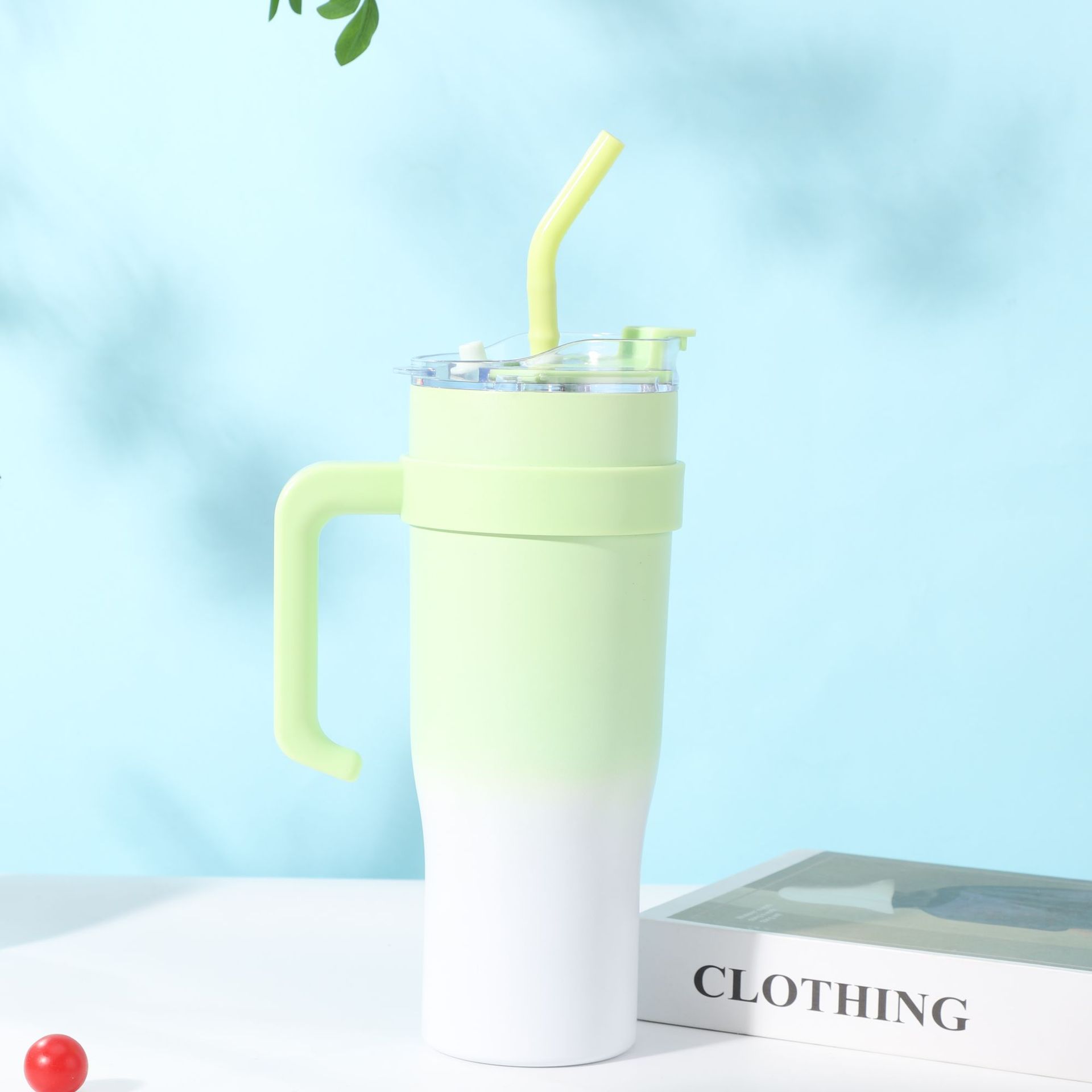 40oz giant insulated cup, 304 stainless steel ice king cup, car insulated cup, outdoor portable, large capacity, high appearance pic 3