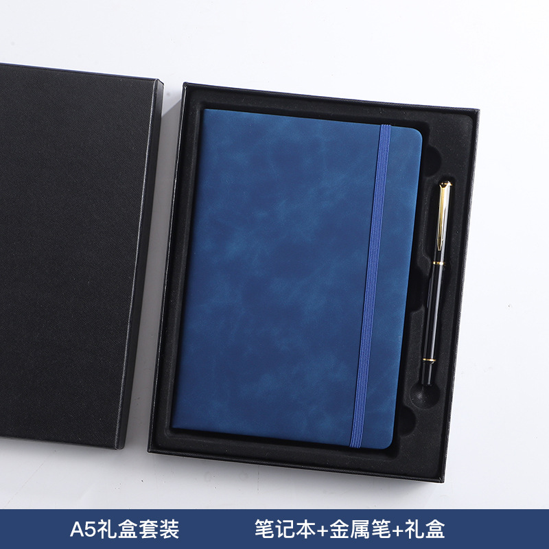 新款现货A5商务仿皮PU松紧带笔记本厂家批发简约时尚学生日记本详情17