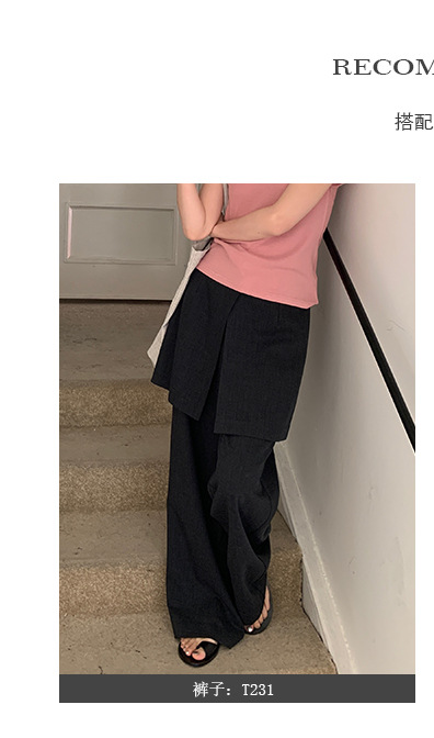 【11 Colors 】 Basic round-neck short-sleeved T-shirt for women 2025 Spring/Summer New simple and versatile solid color top T003 pic 11