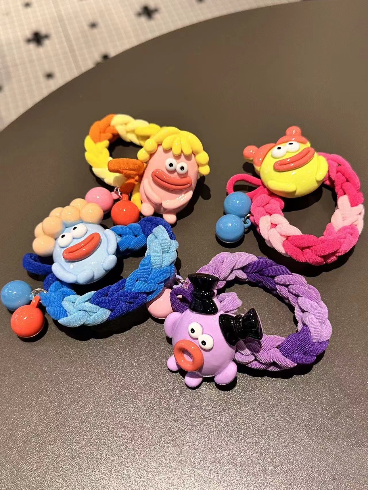 多巴胺发夹发饰刘海边夹碎发夹搞怪丑娃发夹香肠嘴可爱女发卡头饰详情11