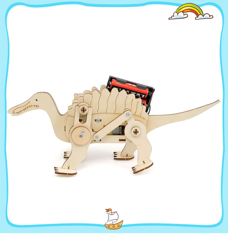 科技小制作diy机械棘龙科学实验中小学生创客手工模型教具材料包详情19