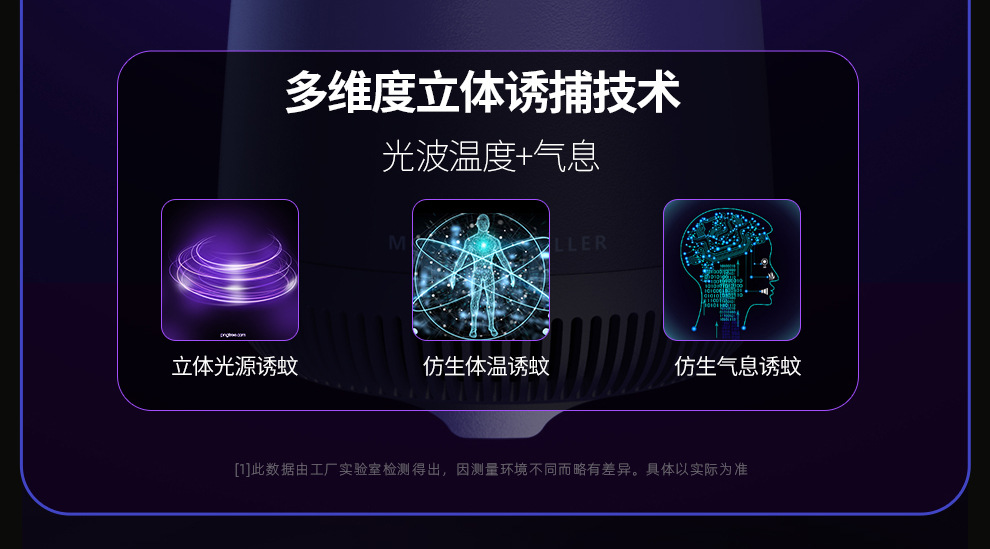 The new Xingren Electric shock mosquito Killer is a household silent light wave usb rechargeable LED night light with strong suction pic 13