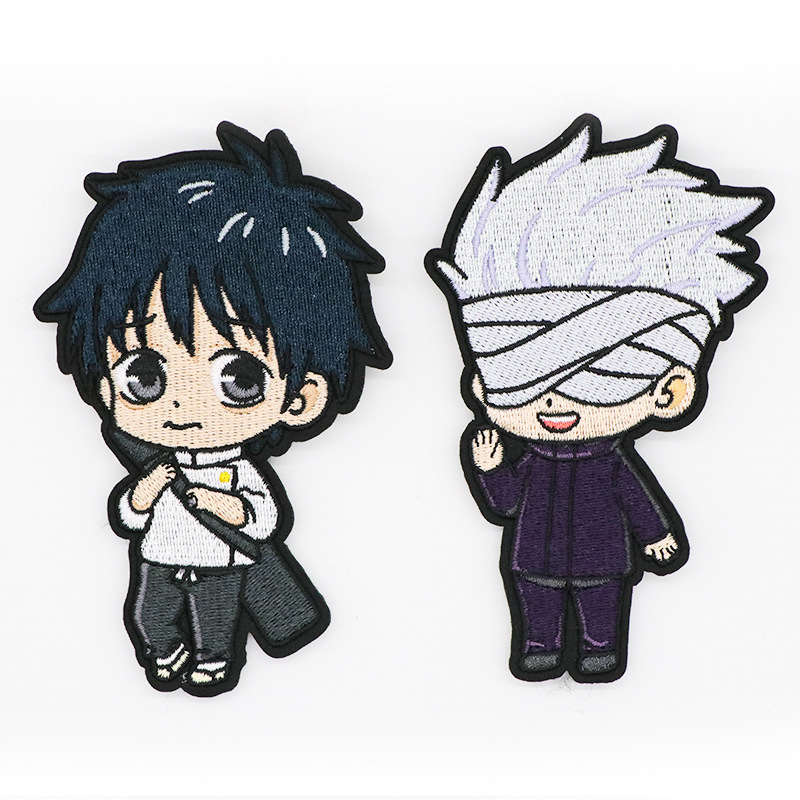 The manufacturer produces all kinds of computer-embroidered cloth stickers, tinplate badges, self-adhesive pins, Velcro badges pic 14