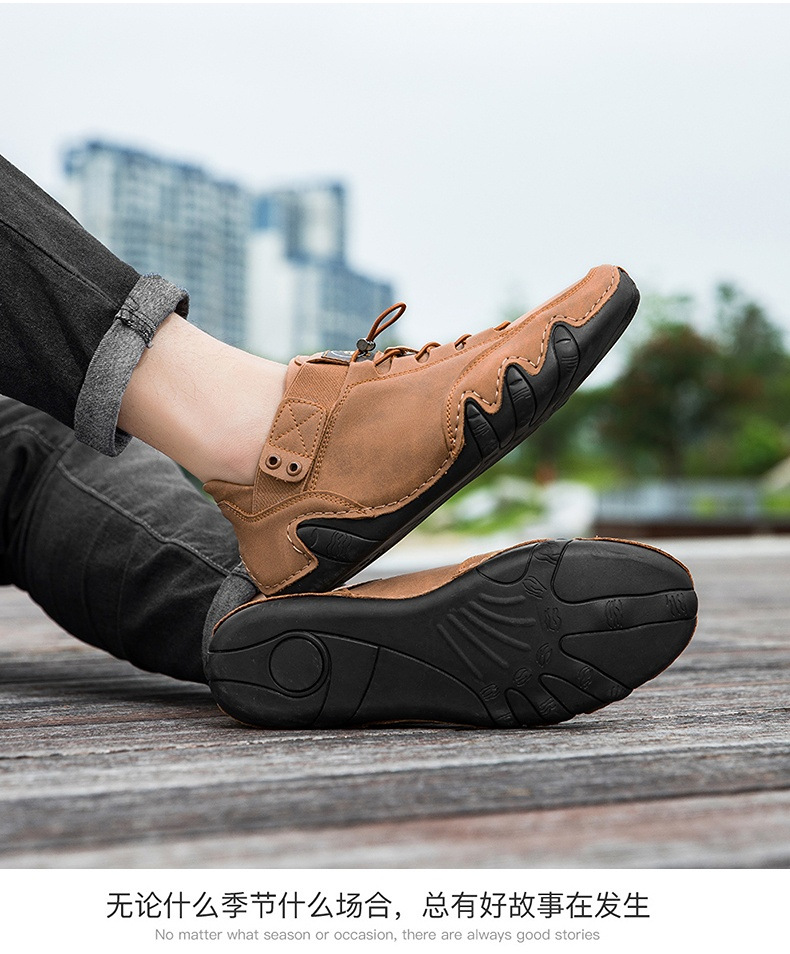 亚马逊爆款大码马丁靴春夏季跨境爆款高帮男鞋男士休闲短靴子板鞋详情25