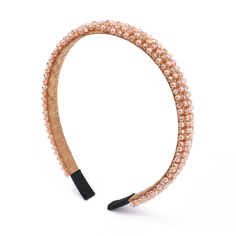 Korean-style hair bands, popular forest-themed girl headbands, InS-style pearl rhinestone hair bands and headwear manufacturers wholesale domestic self-owned other hair accessories pic 13