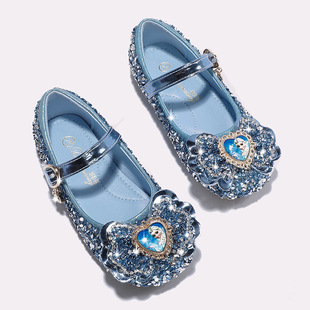 女童皮鞋2024新款红色公主鞋春夏季宝宝小女孩平底单鞋儿童软底鞋详情32