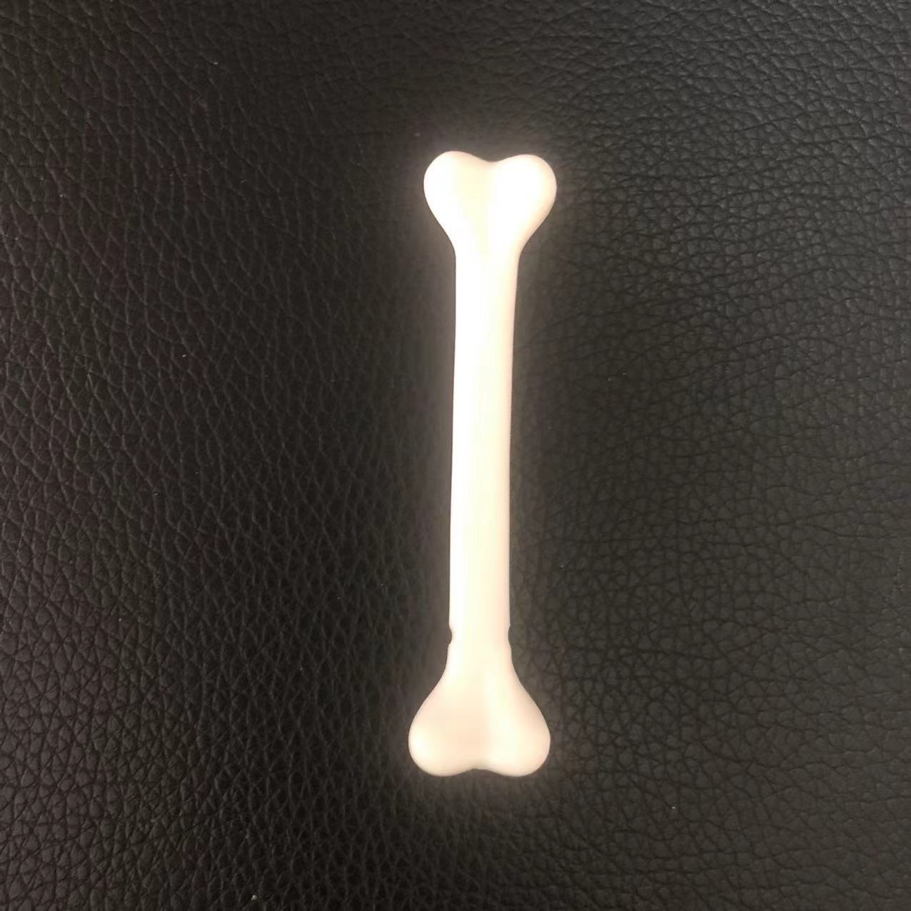 Halloween decorative bone props, prank toys, necklace accessories, white/luminous plastic skull bones pic 16