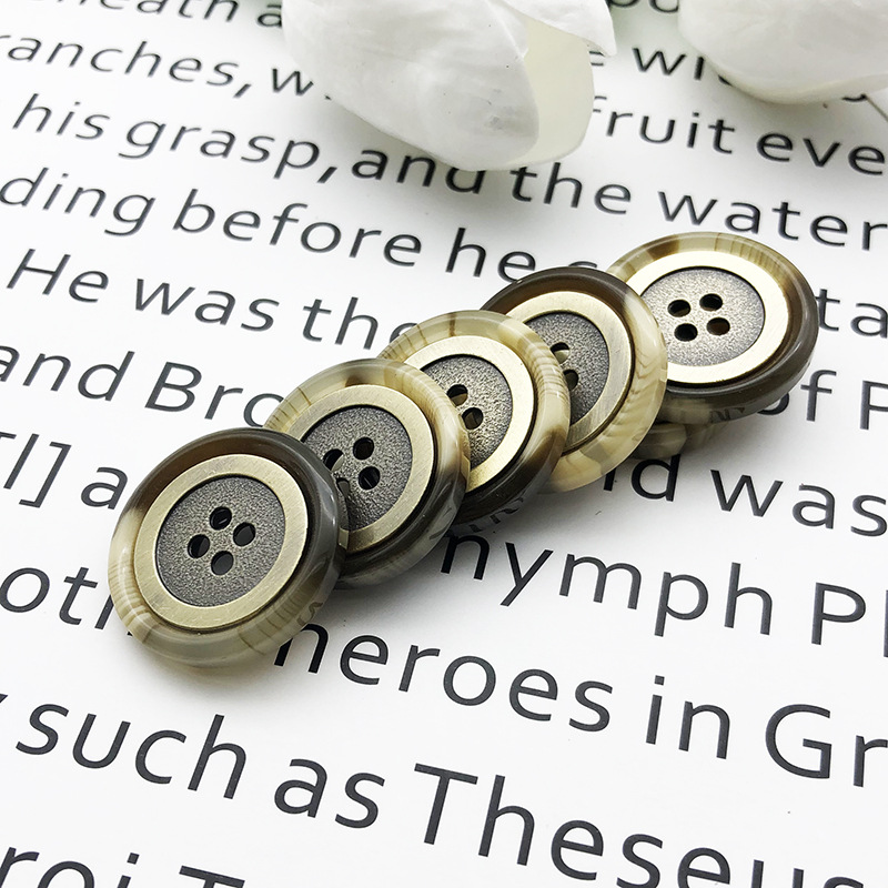 树脂纽扣 男装 女士 大衣扣 风衣扣 DIY饰品配件 西装扣 衣服服装详情5