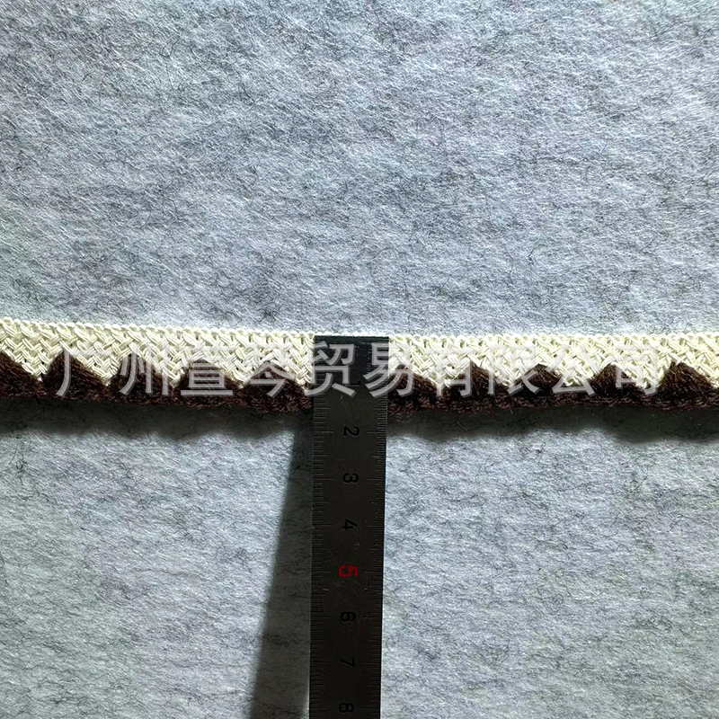 1.5cm3.0cm黑白花边包边条车线贝壳折边服装窗帘衣服服饰辅料详情15