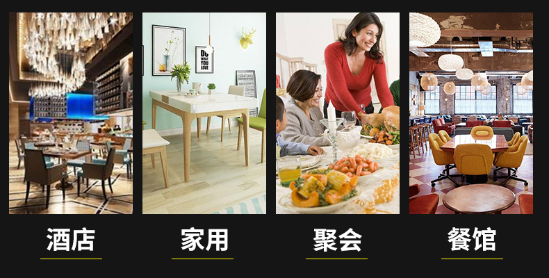 北欧ins风PVC餐垫特斯林餐垫家用餐桌垫酒店防滑西餐垫餐隔热垫详情26