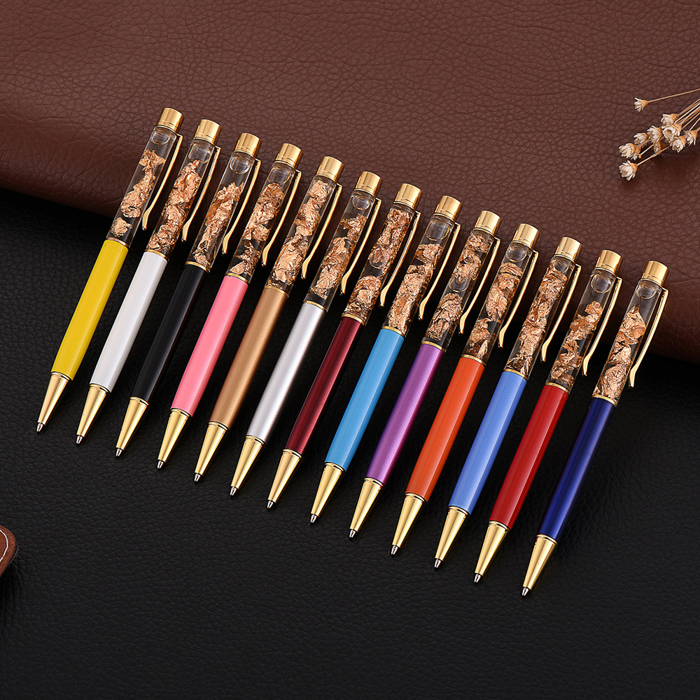 Stainless steel ballpoint pens, corporate year-end party gifts, pen production, company LOGO wholesale in stock pic 19