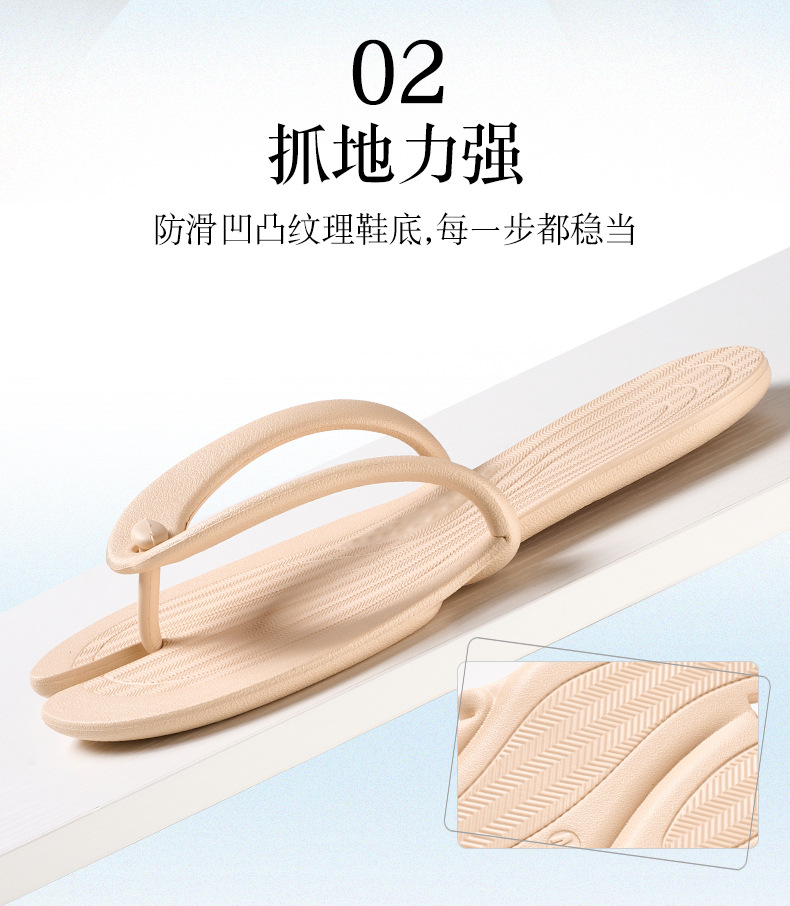 eva waterproof slippers for women, hotel travel, deodorizing, portable, foldable, anti-slip, bathroom, couple flip-flops pic 14
