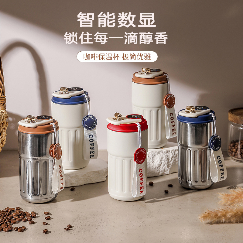New cross-border 20 car cup, double-layer 304 stainless steel insulated cup, cold preservation ice cup, portable car coffee cup pic 8