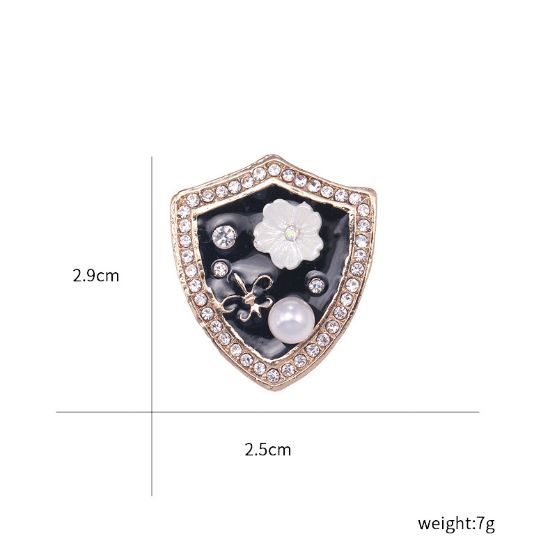 新款胸针奢华大气八芒星胸花别针韩国复古勋章衣小香风配饰详情20