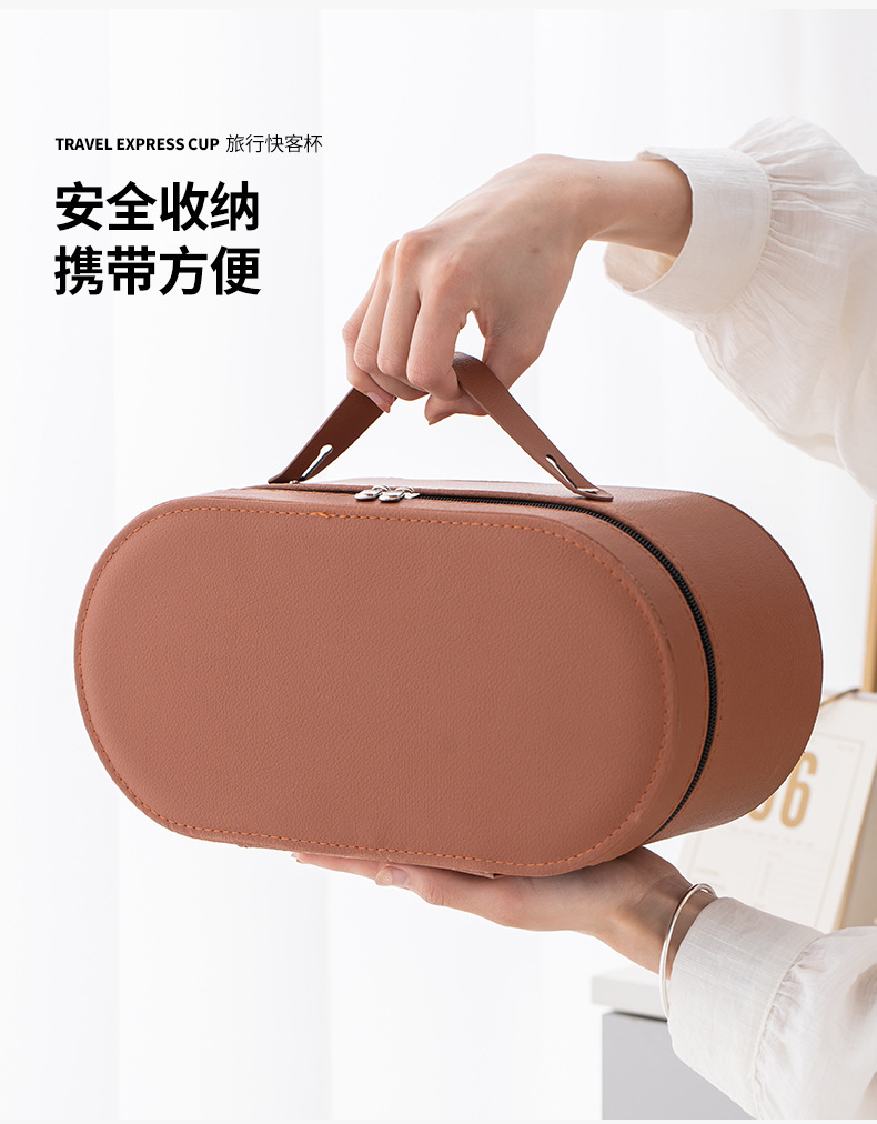 Travel tea set, business gift wholesale, glass outdoor one pot and four cups, ceramic quick customer cup, customized logo pic 8