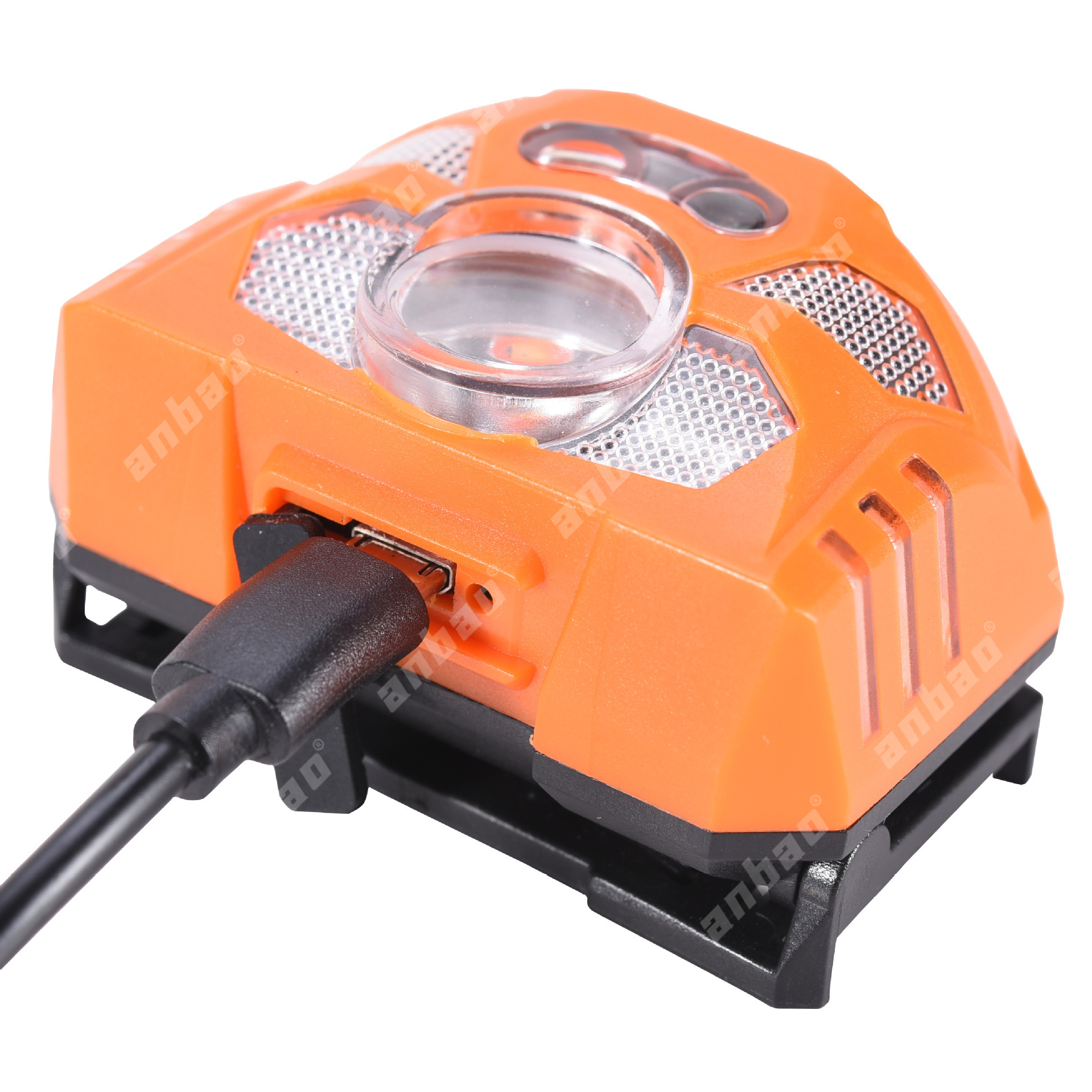Head-mounted USB charging light, night fishing light, portable night fishing camping light, cap clamp light, power failure emergency light pic 3