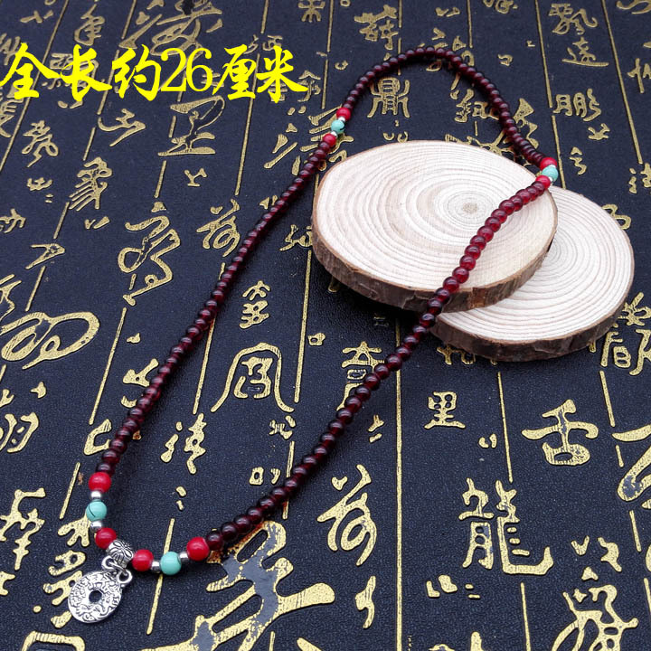 A1321 6mm三圈仿玛瑙手链 流行饰品货源  首饰 义乌2元 两元店详情2