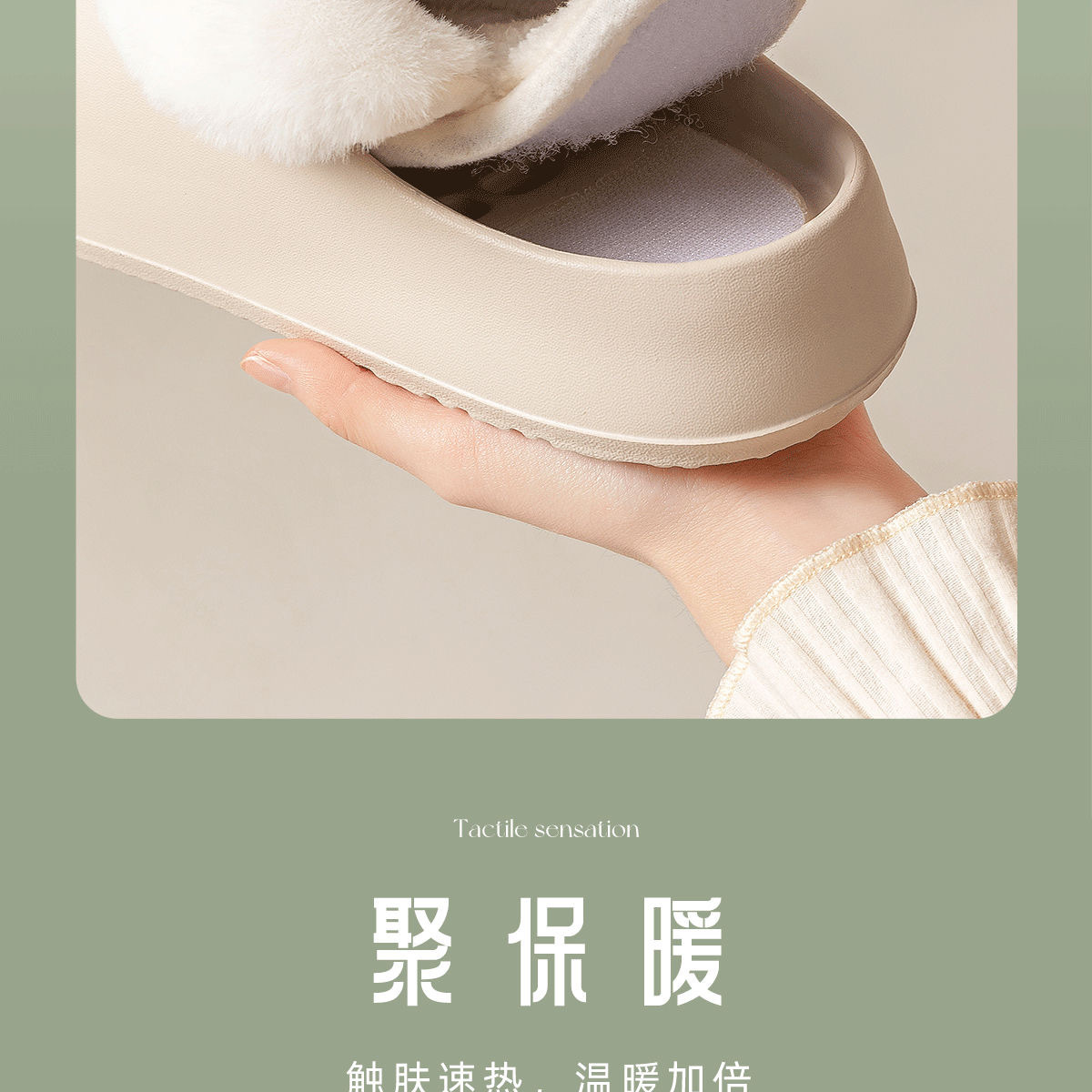 2023新款卡哇伊女款秋冬季棉拖鞋 可拆卸可拆洗 居家用防水保暖厚底 搭配可爱玩具款式详情7