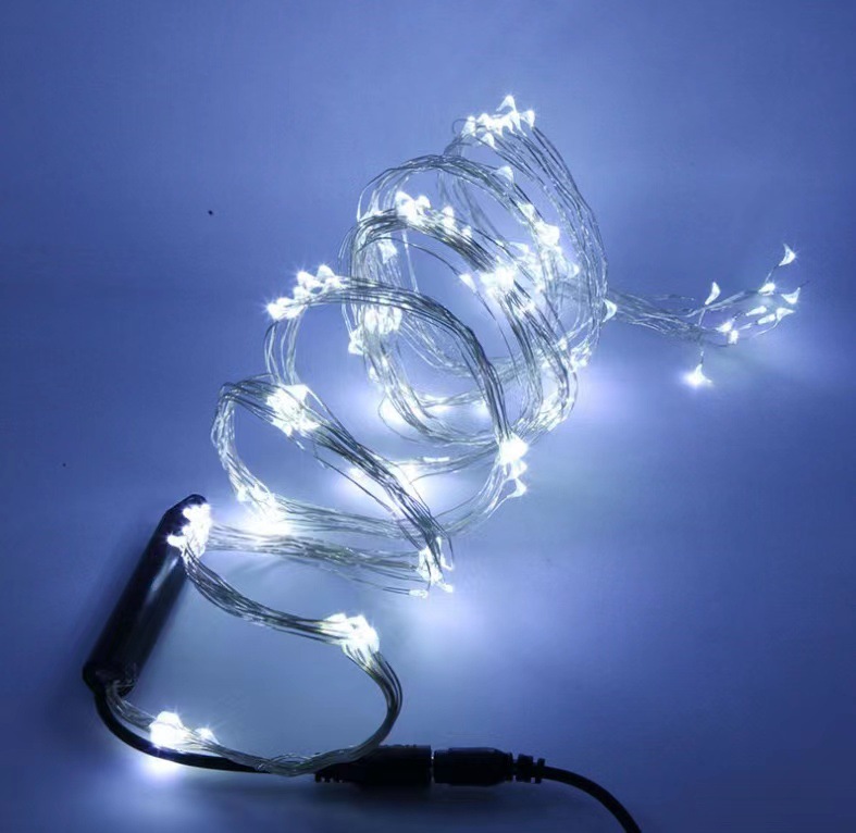 Cross-border new products: solar tree vine lamp, led copper wire lamp, ponytail waterfall lamp, outdoor waterproof courtyard decorative lamp pic 5