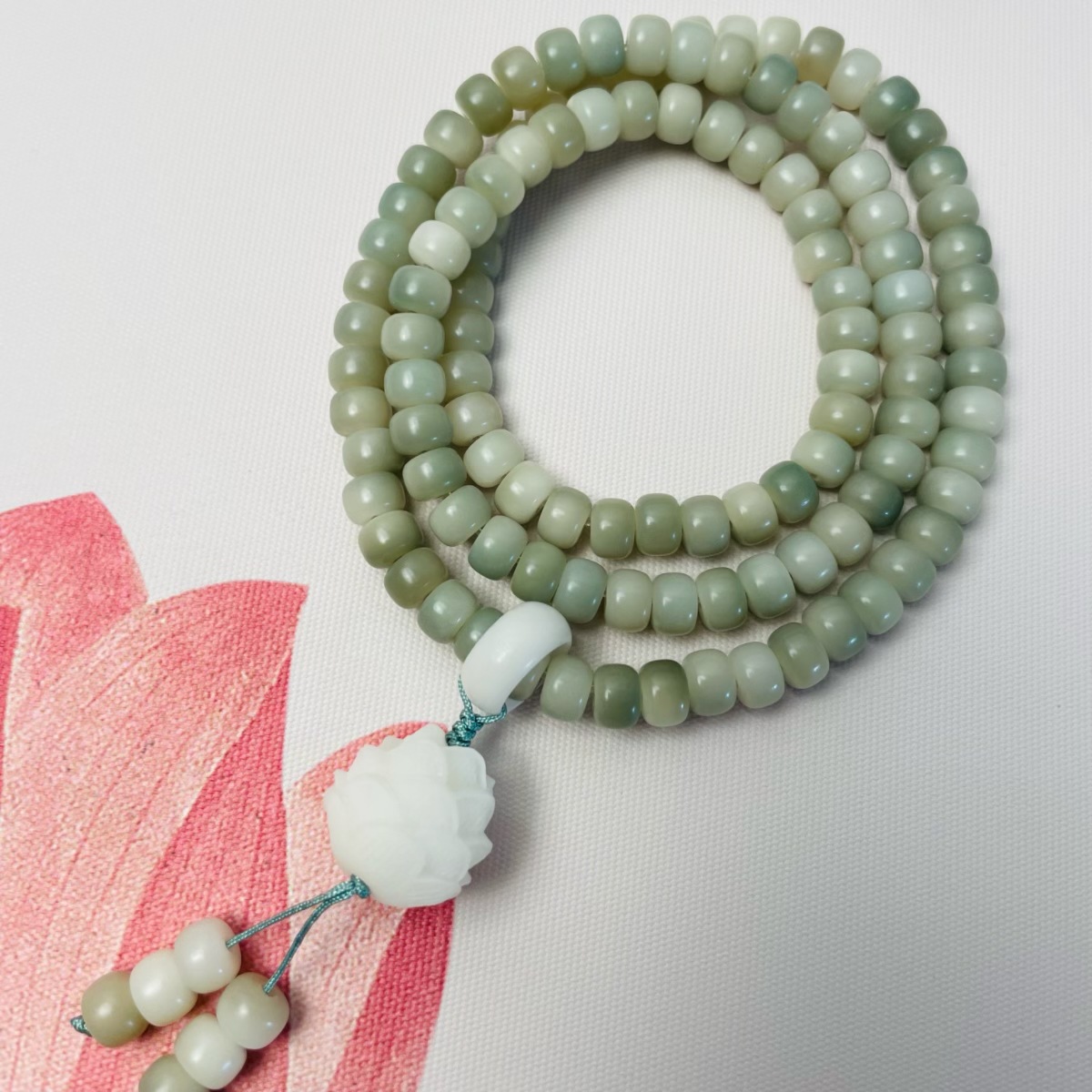 Qingmang Dunhuang Bodhi Root Bracelet, Handmade diy Buddhist prayer beads, prayer beads, necklace, bracelet, fine New Chinese-style jewelry wholesale pic 14