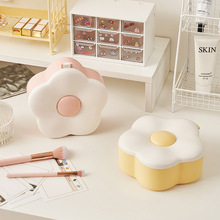 镜子折叠女学生卡通便携随身小镜子宿舍简约精致镜子双面迷你镜子详情3