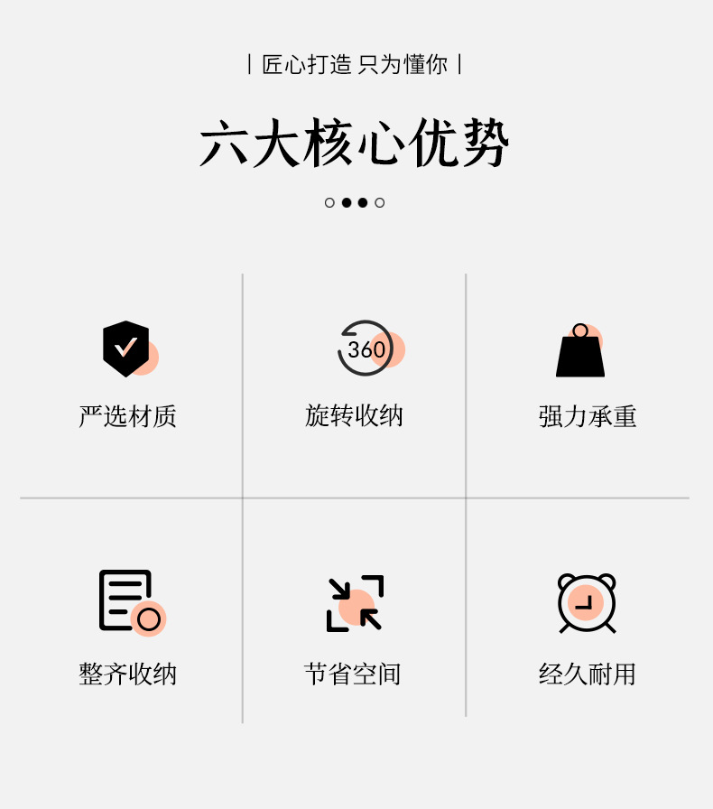 Cosmetics storage box, rotating dust-proof makeup brush storage cylinder, dressing table desktop, pen holder, lipstick and eyeshadow shelf pic 2